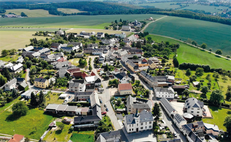 Luftbild Niederböhmersdorf